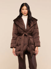 Load image into Gallery viewer, Glacier Shawl Collar Puffer Jacket