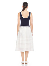 Load image into Gallery viewer, Contrast Midi Dress