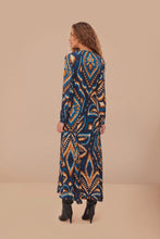 Load image into Gallery viewer, Pineapple Ikat Dress