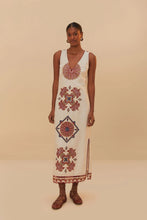 Load image into Gallery viewer, Marys Tiles Linen Midi