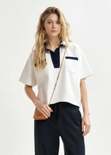 Load image into Gallery viewer, Hoiseau Embroidered Polo
