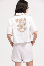 Load image into Gallery viewer, Linen Embroidered Shirt