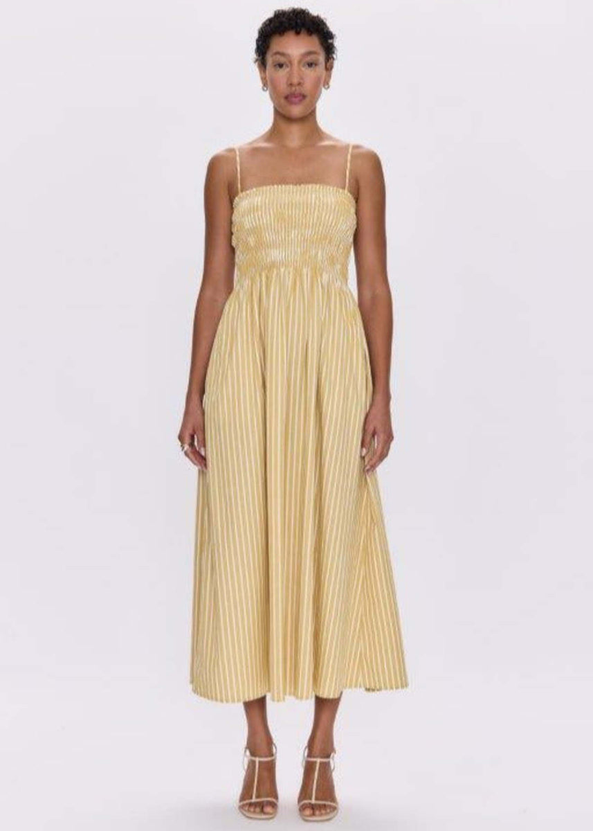 Pistola - Bianca Shirred Bodice Dress - Bruna main image 1