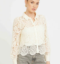Load image into Gallery viewer, Emmie Eyelet Top