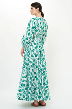 Load image into Gallery viewer, Crew Neck Smocked Waist Maxi