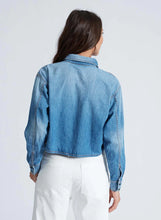 Load image into Gallery viewer, Cropped Denim Shirt