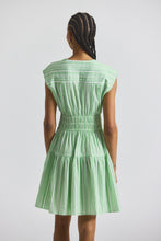 Load image into Gallery viewer, Tora Pintuck Stripe Dress