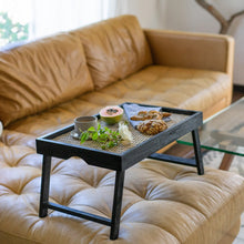Load image into Gallery viewer, Rattan Breakfast Tray