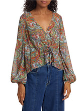 Load image into Gallery viewer, Pixie Drawstring Blouse

