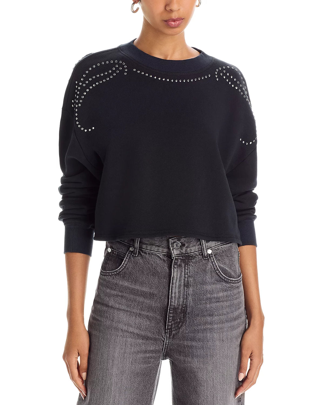 Vintage Studded Sweatshirt