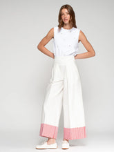Load image into Gallery viewer, Pants w/Striped turn up Cuff
