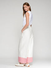 Load image into Gallery viewer, Pants w/Striped turn up Cuff
