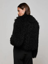 Load image into Gallery viewer, Aura Crop Faux Fur Coat
