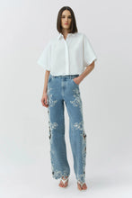 Load image into Gallery viewer, Porter Embroidered Jean

