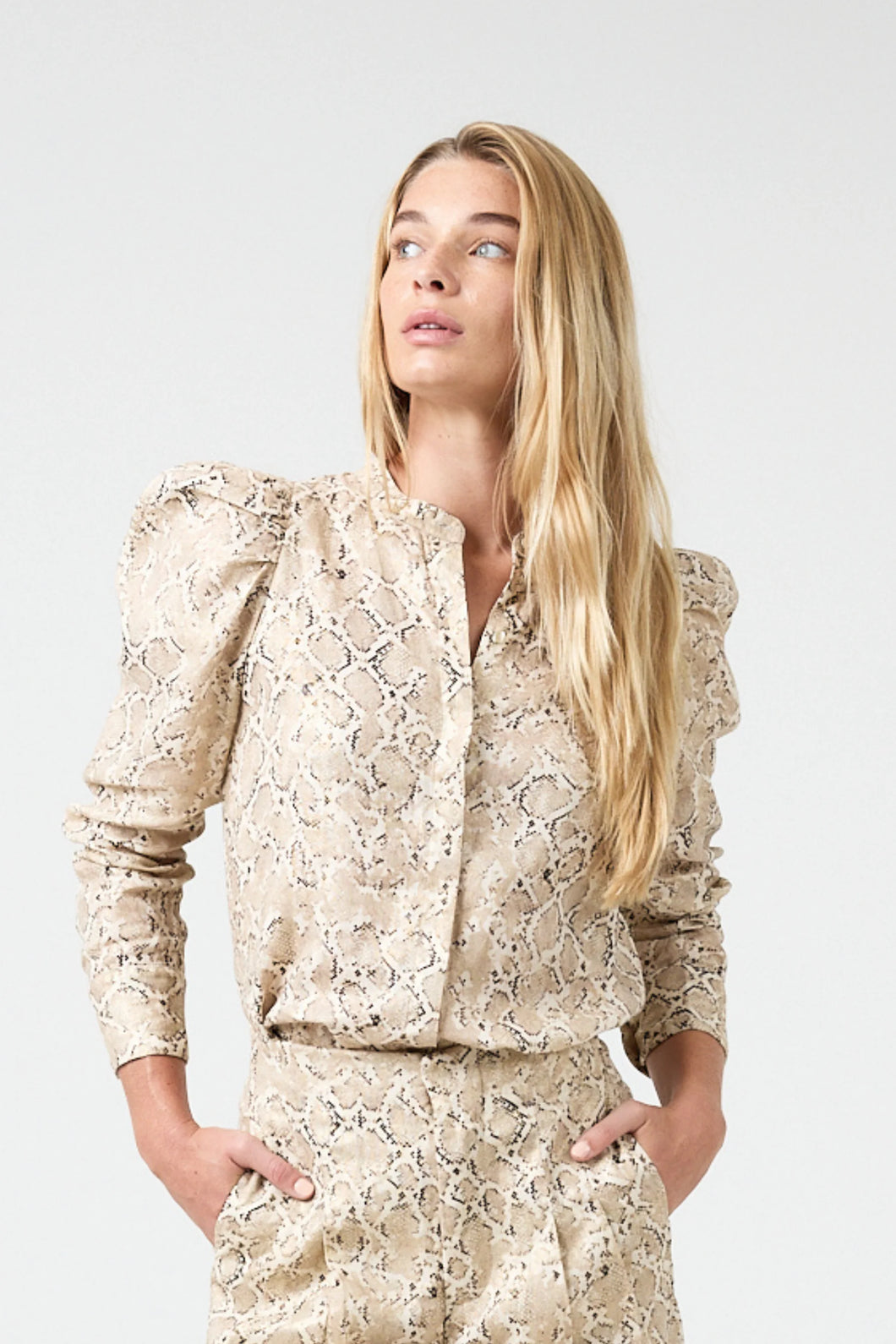 Lilium Metallic Shirt