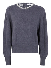 Load image into Gallery viewer, Embellished Knit Sweater
