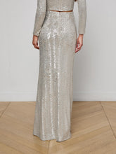 Load image into Gallery viewer, Zeta Sequin Maxi Skirt
