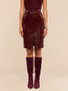 Violetta  Vegan Leather Pencil