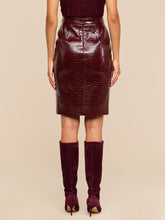 Load image into Gallery viewer, Violetta  Vegan Leather Pencil
