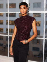 Load image into Gallery viewer, Gwennie Sequin Top
