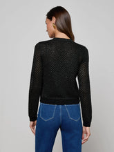 Load image into Gallery viewer, Blanca Sequin Cropped Cardigan
