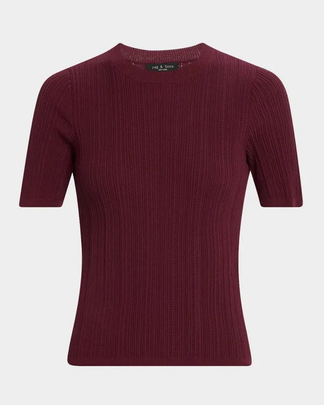 Camryn Pointelle Tee