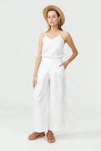 Load image into Gallery viewer, culotte linen pant
