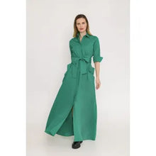 Load image into Gallery viewer, Cargo Pocket Shirt Dress
