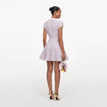 Load image into Gallery viewer, Check Knit Beaded Mini Dress
