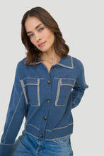 Load image into Gallery viewer, MYRA WHIPSTITCH BARN SWEATER
