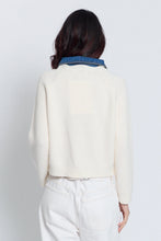 Load image into Gallery viewer, Dash Denim Collar Pullover
