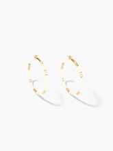 Load image into Gallery viewer, Positano Large Hoop Earring
