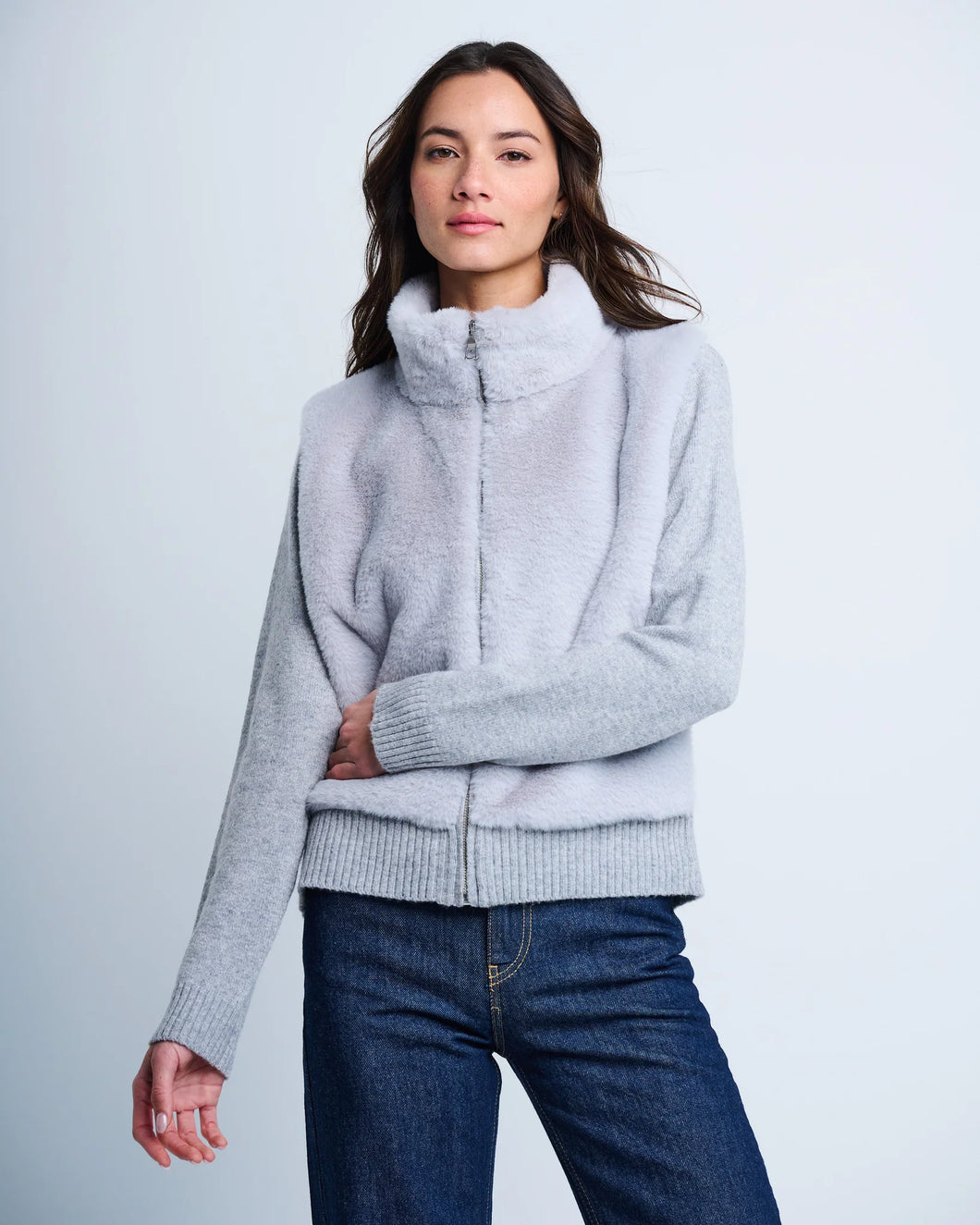 Teddy Zip Up Jacket