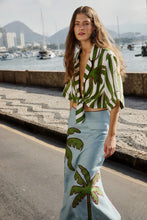 Load image into Gallery viewer, Palm Tree Maxi Skirt

