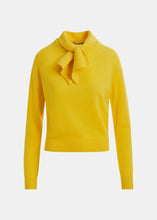 Load image into Gallery viewer, Cashmere Sweater with Bowtie

