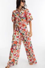 Load image into Gallery viewer, Culotte Print Linen Pant
