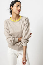 Load image into Gallery viewer, Crochet Trim Sweater

