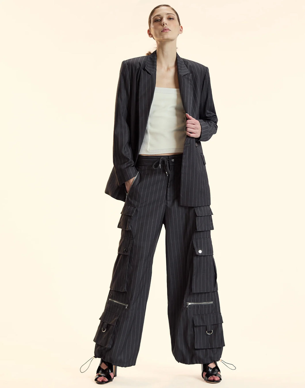 Cargo Pants Pinstripe