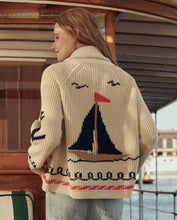 Load image into Gallery viewer, Sailboat Cardigan
