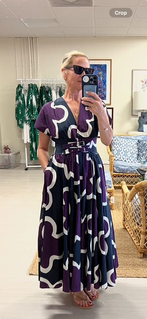 Midi Dress With Buckles