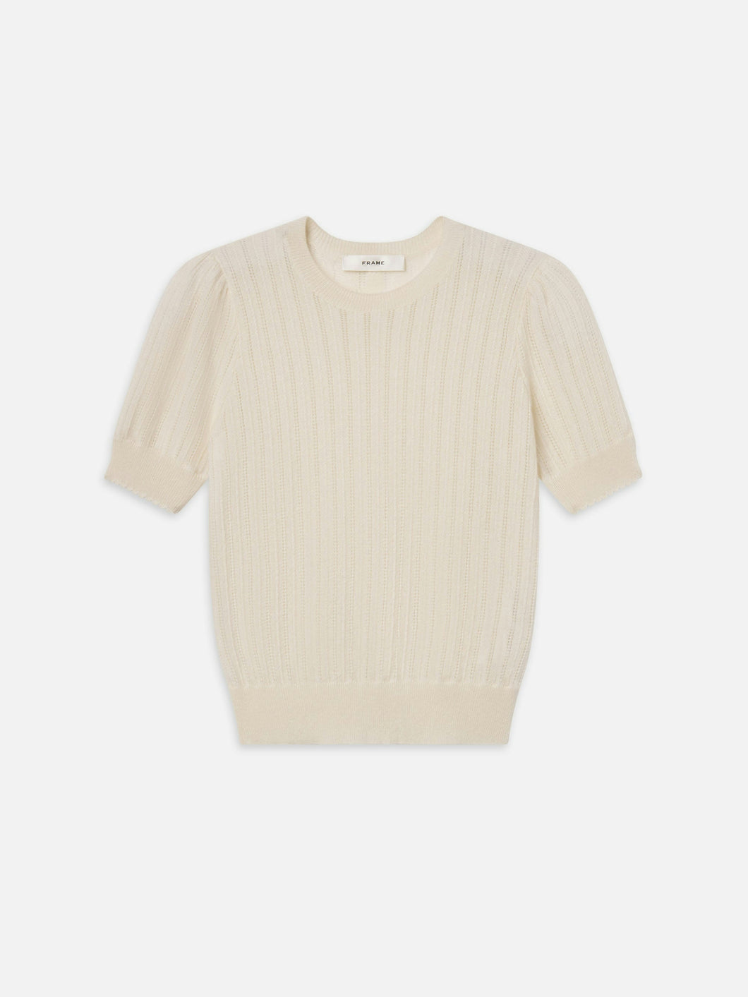 Ladder Pointelle Sweater