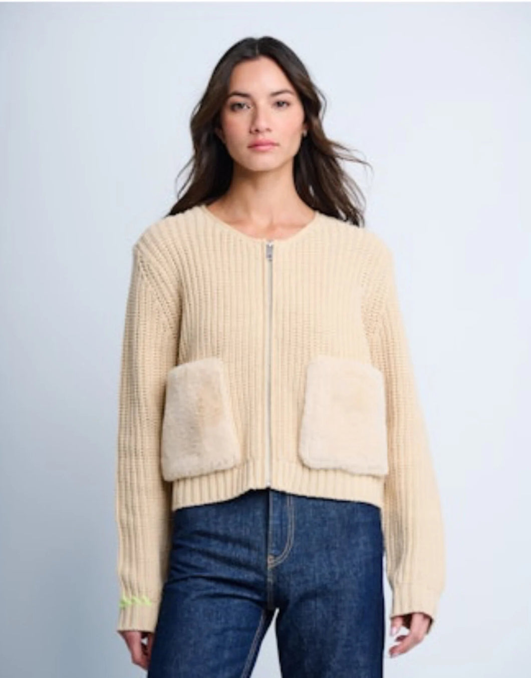 Pocket Puff Knit