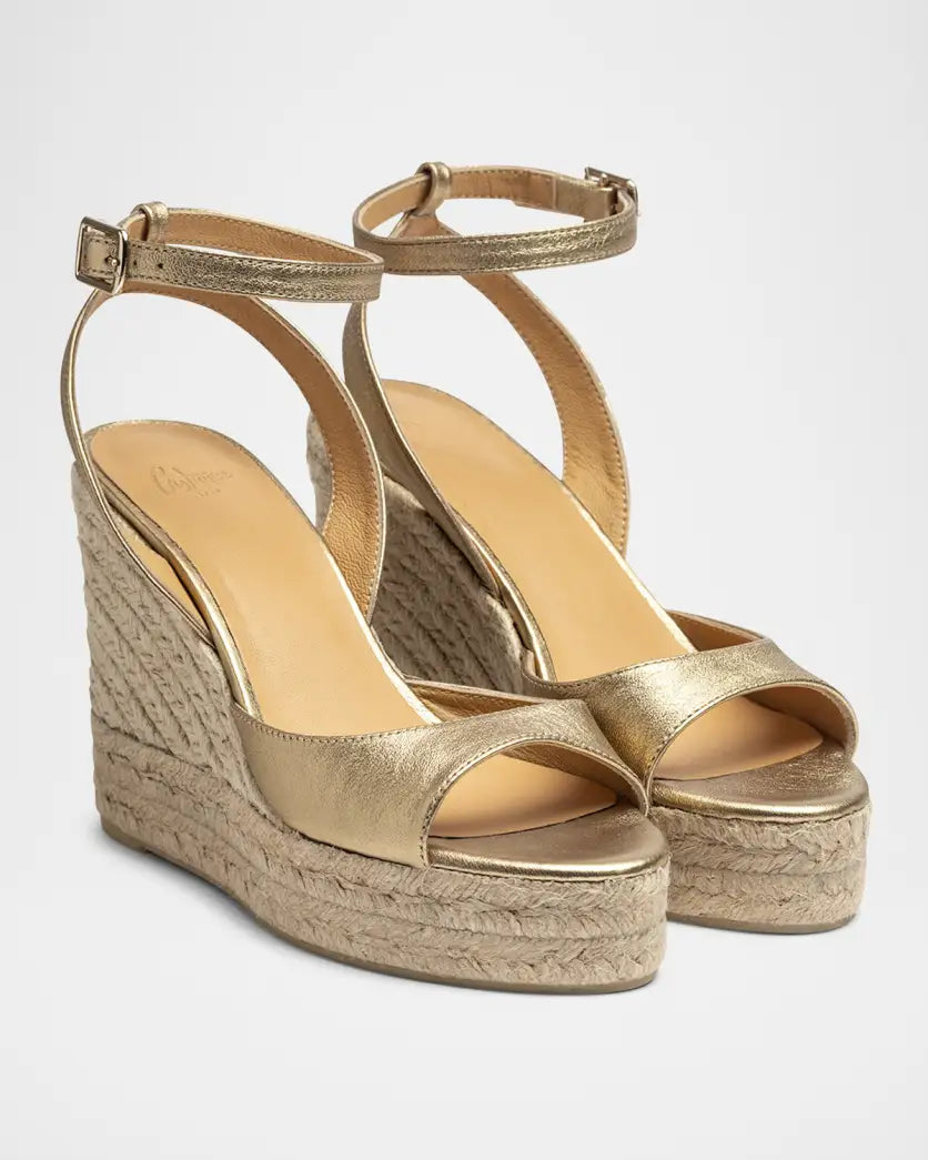Blair Metallic Gold Wedge