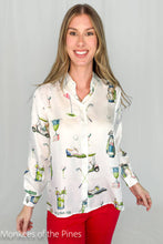 Load image into Gallery viewer, Silk Golf Blouse
