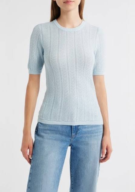 Francesca Merino SS Sweater