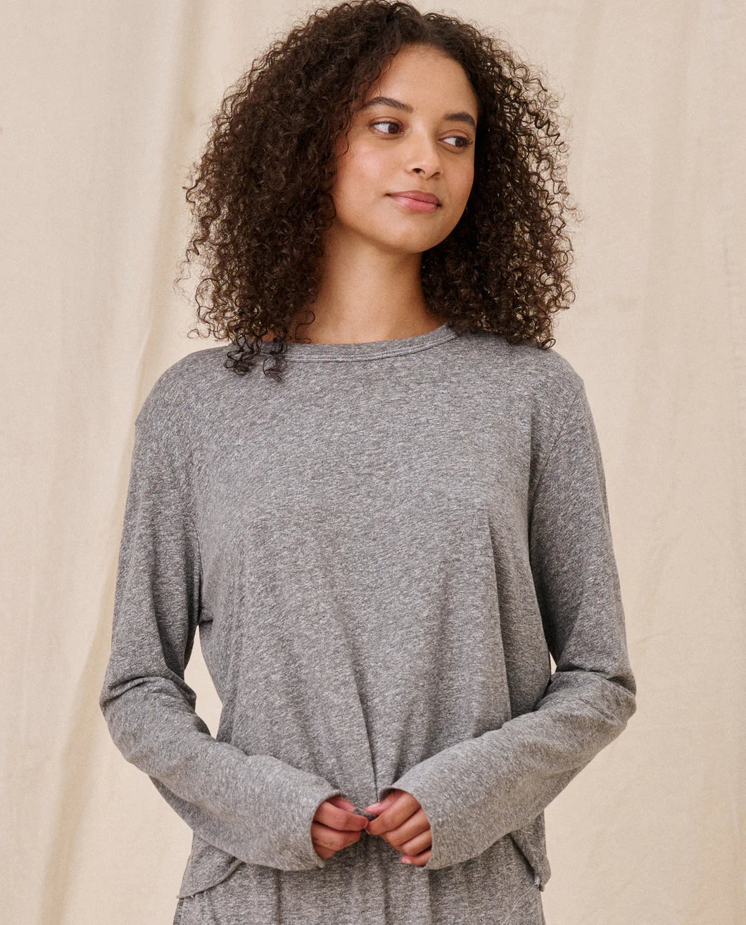 Long Sleeve Crop Tee