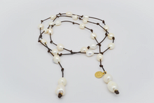 Load image into Gallery viewer, Lariat Classic Pearl Necklace
