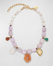 Load image into Gallery viewer, Basque Necklace in Lavender
